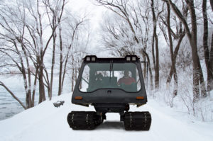 Personal Winter Tracked Vehicle